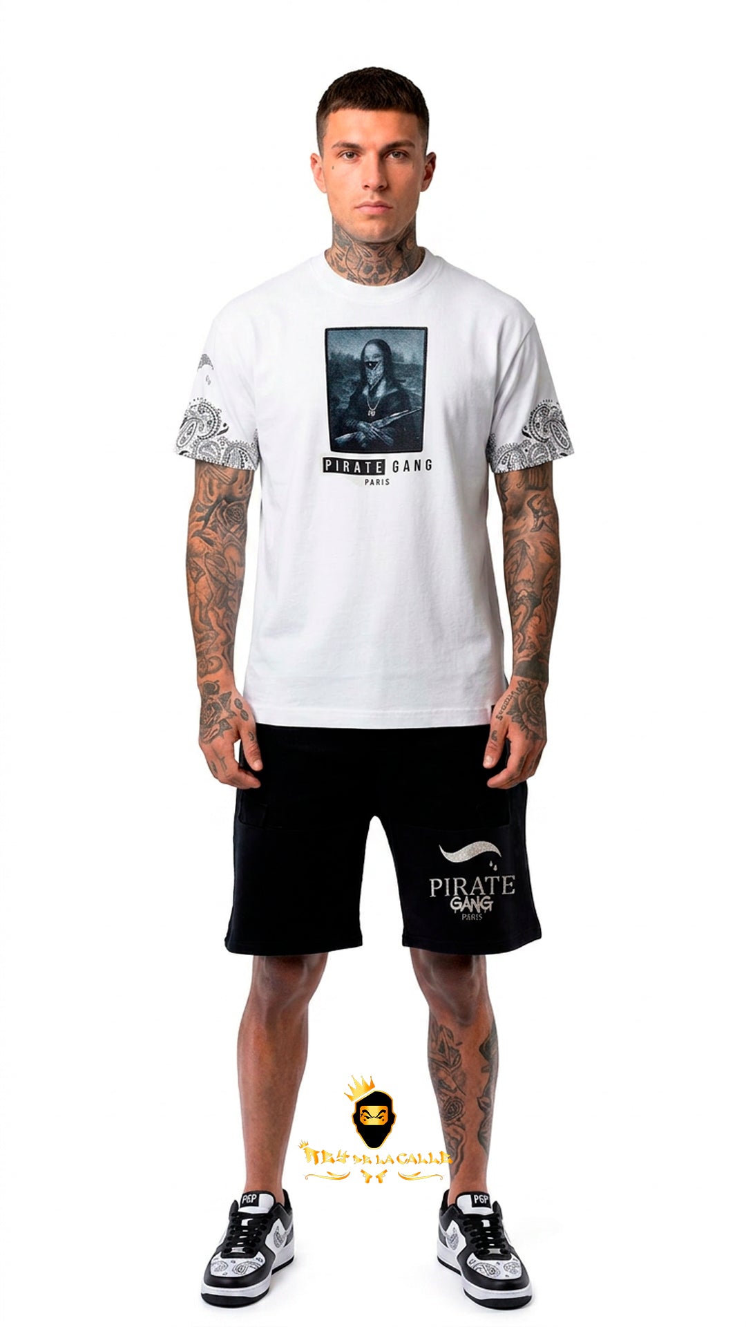 Conjunto de Verano Pirate Gang París Monalisa Oversize | Streetwear