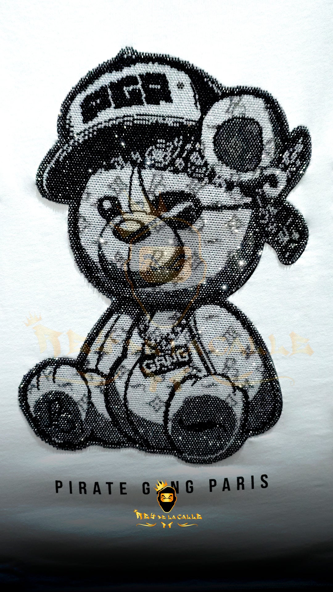 Conjunto de Verano Pirate Gang París Osito Bandana Blanco