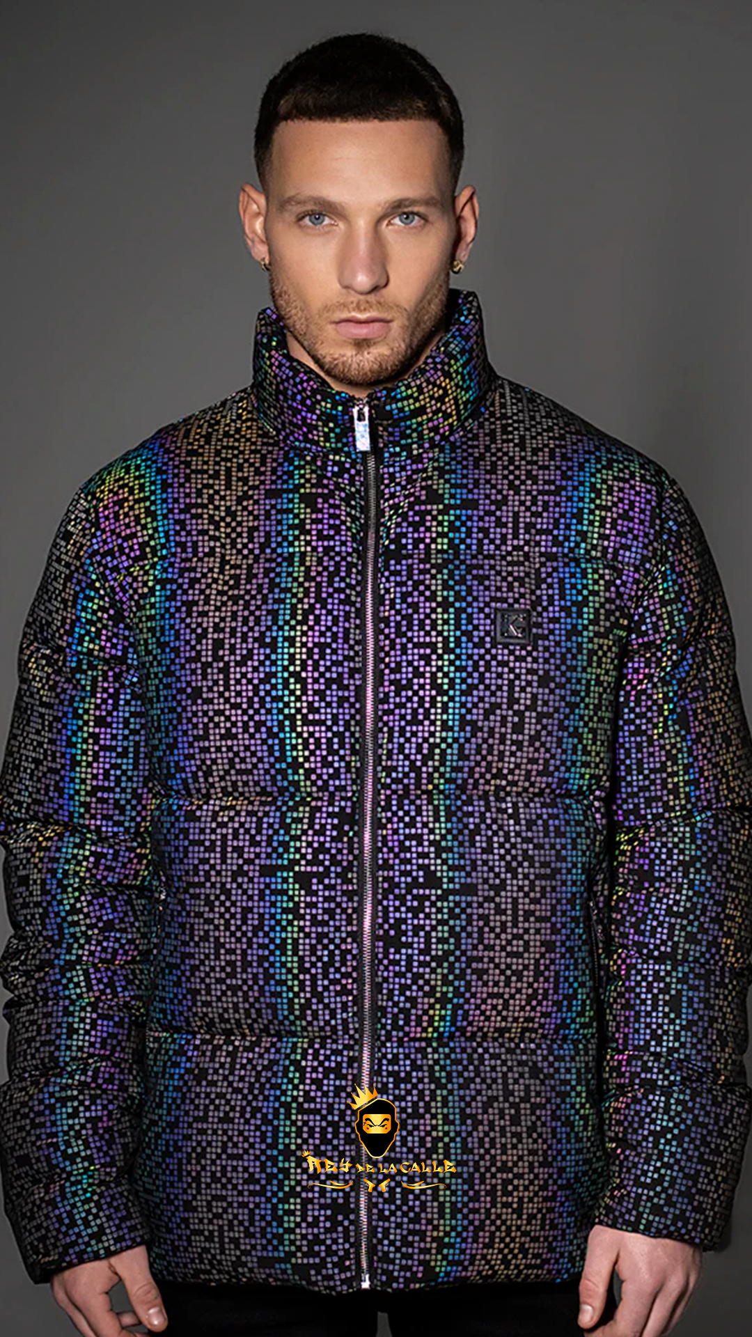 CHAQUETA GIANNI KAVANAGH REFLECTANTE Rey De La Calle