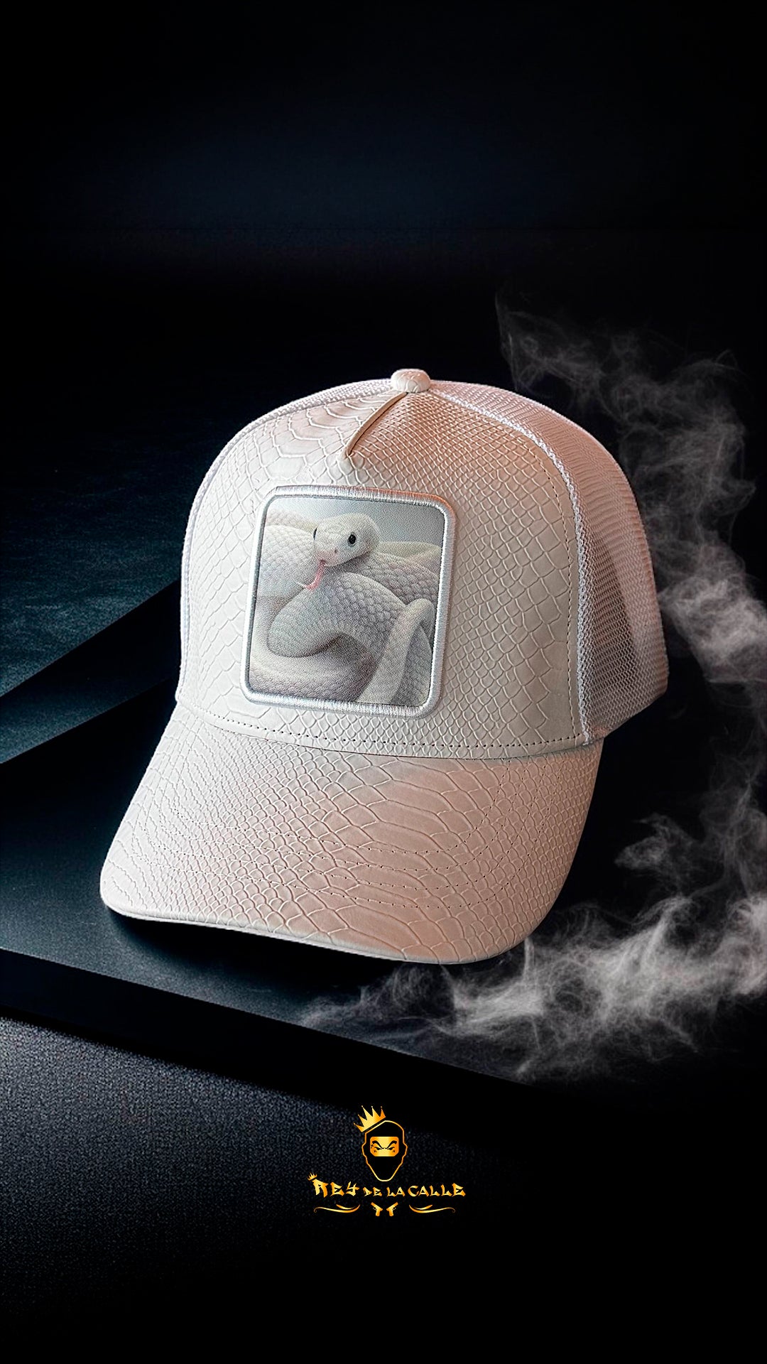 Víbora -Serpiente blanca™ | Edición limitada de cuero Rey De La Calle