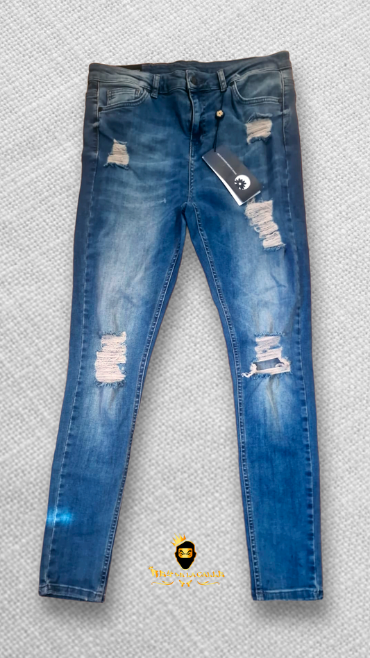 VAQUERO GIANNI KAVANAGH AZUL Rey De La Calle