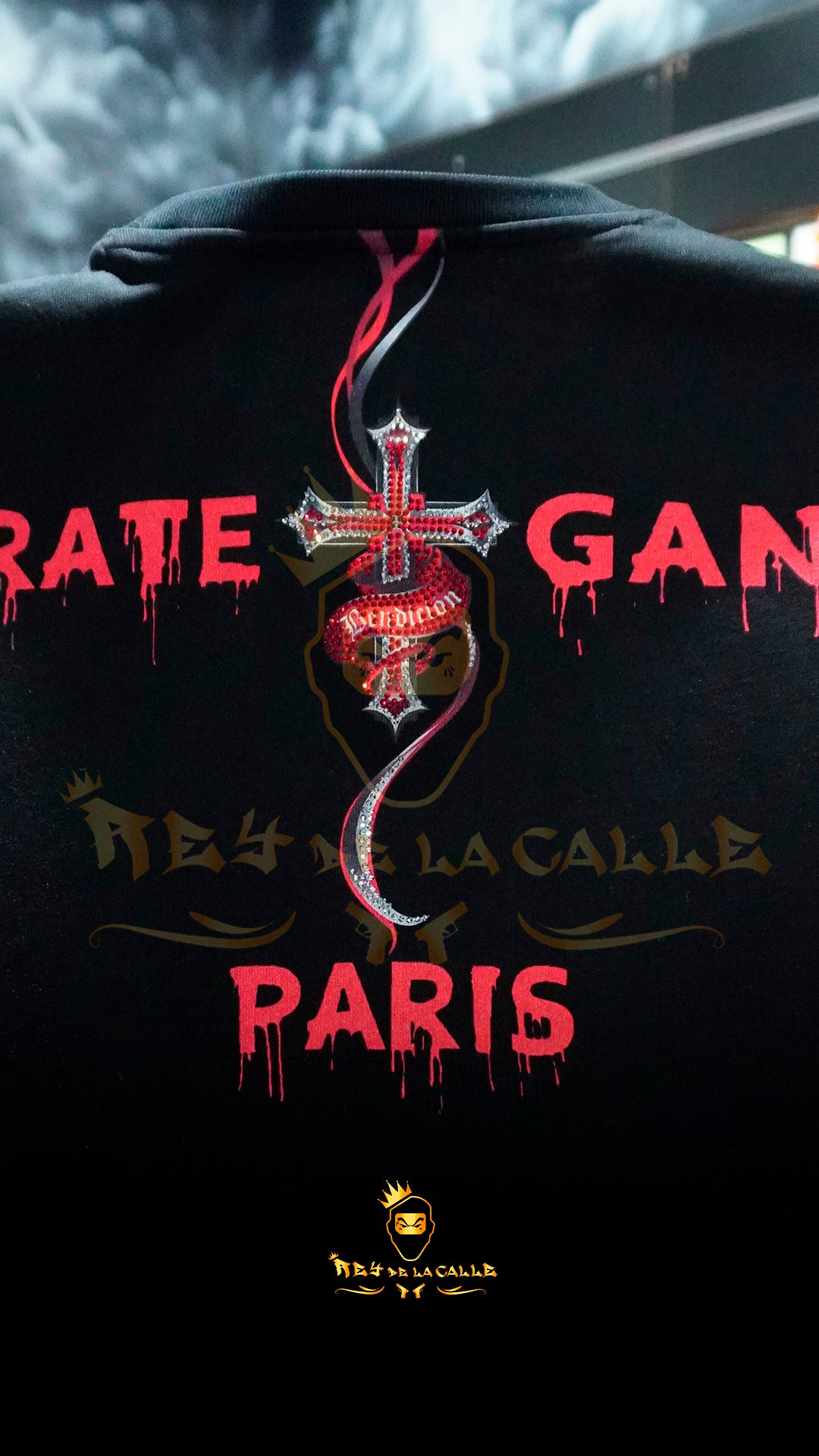 Conjunto de verano Pirate Gang París  Angel Rojo y Negro