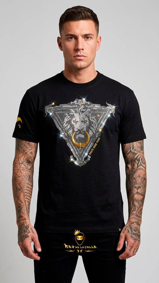 Camiseta Pirate Gang León Negra | Streetwear