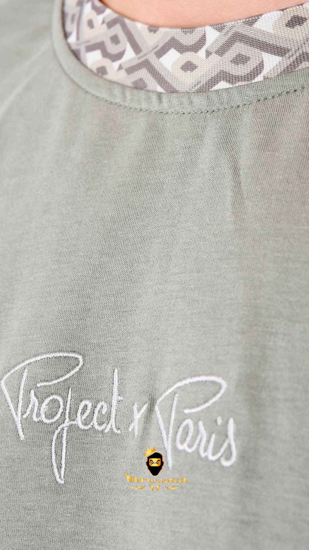 Camiseta de Hombre Project X Paris Verde Claro