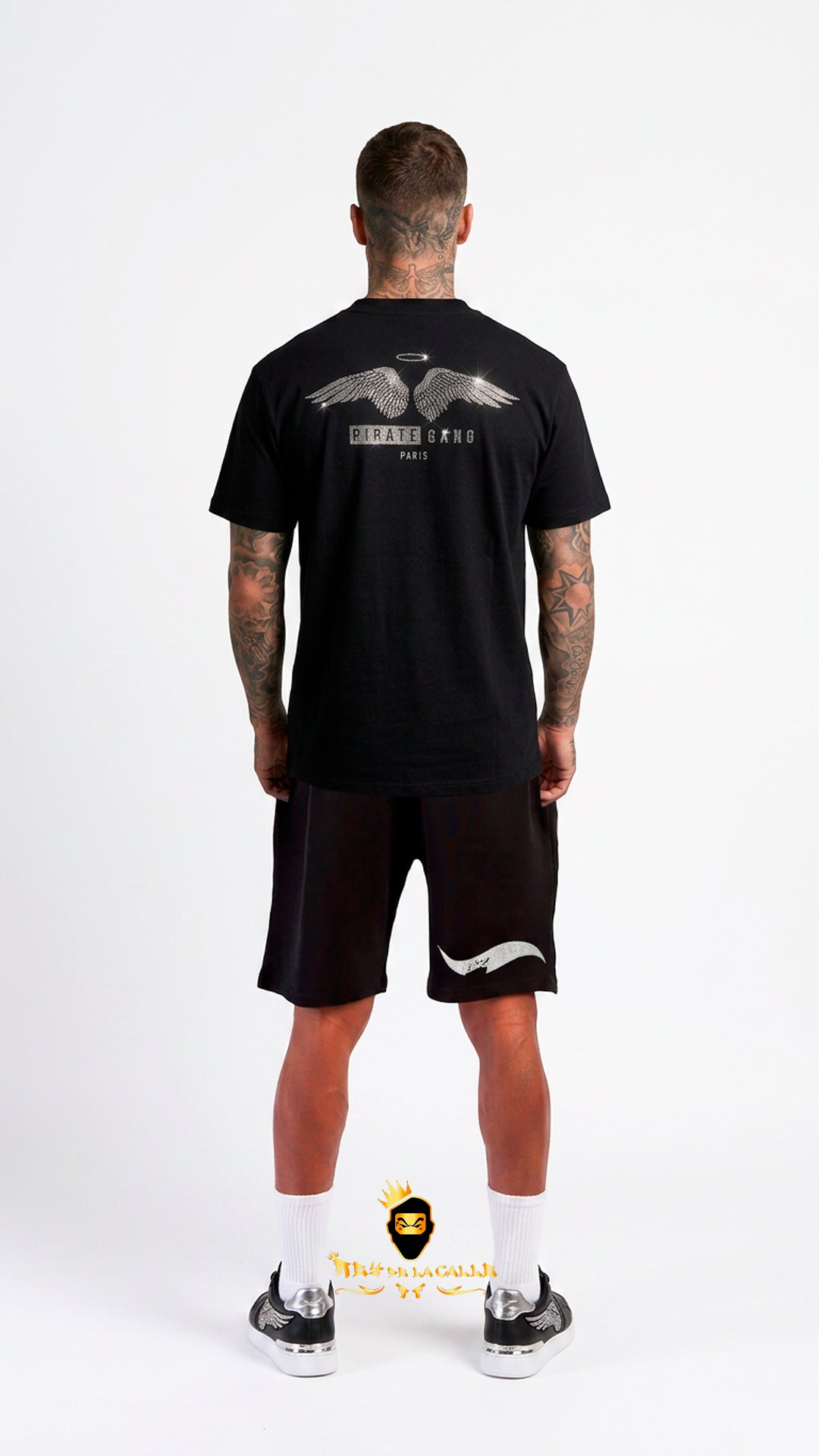 Conjunto de Verano Pirate Gang París Ángel Uzi Oversize | Streetwear