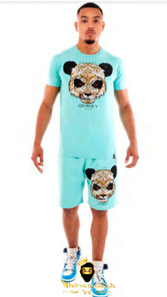 Conjunto Diamond Panda: Emerald Ice – George V Paris