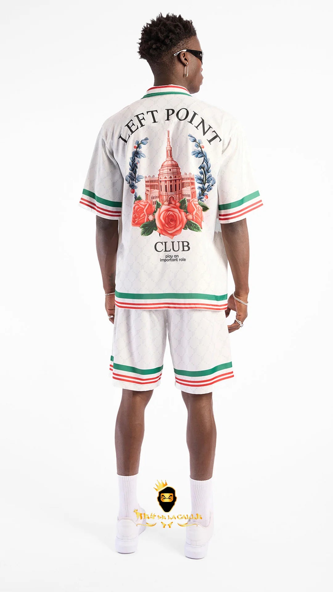Conjunto Left Point Blanco Italiano - Rey De La Calle
