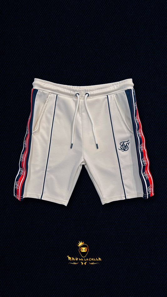 Short Siksilk  azul y rojo Rey De La Calle
