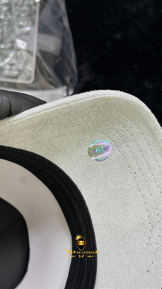 Gorra Black Angel Negra Frontal Cuero Leon Rey De La Calle