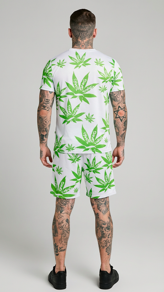 Conjunto Blanco Marihuana  – Pirate Gang Paris