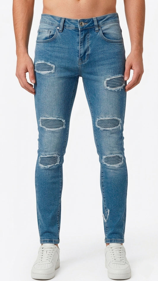 Vaquero Vole la Lumiere Color Azul Rey De La Calle