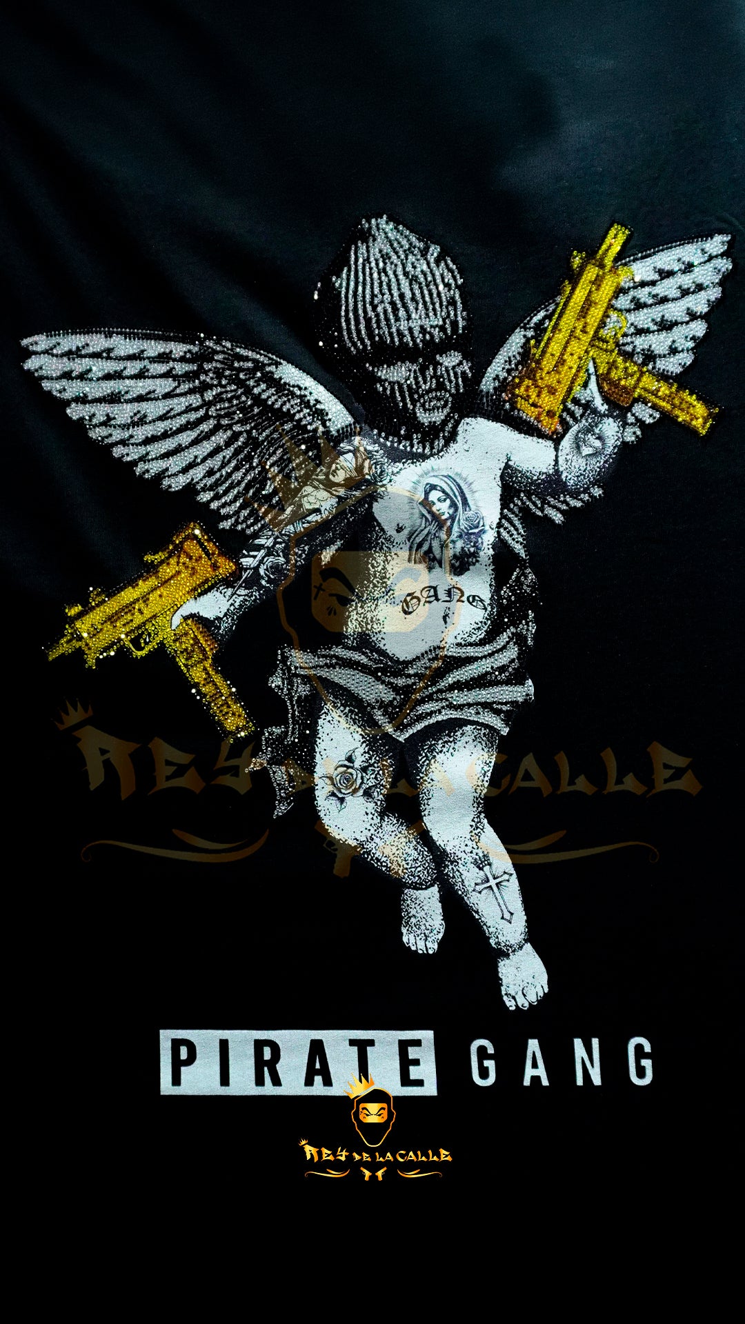 Conjunto de Verano Pirate Gang París Ángel Uzi Oversize | Streetwear