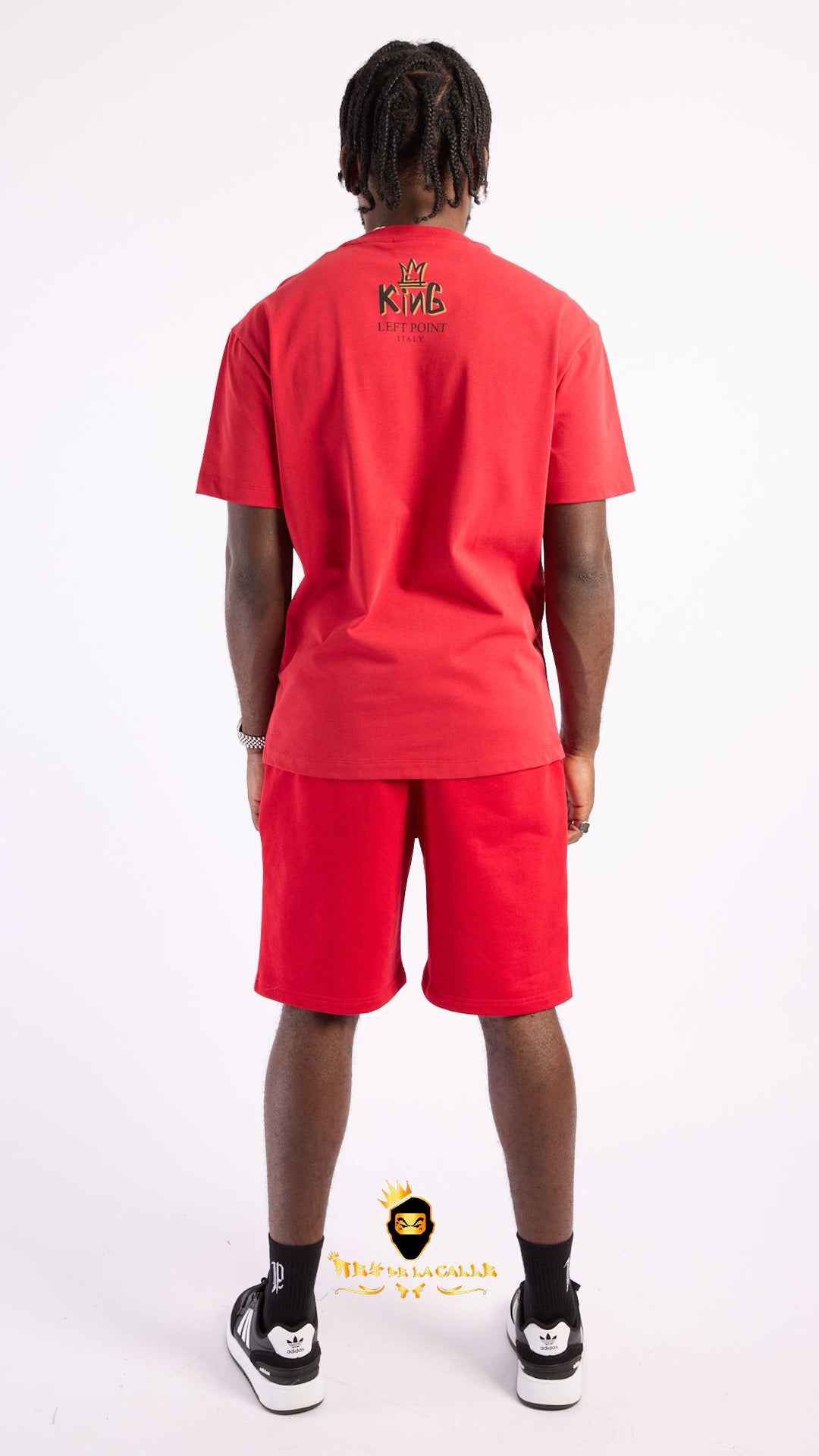 Conjunto Bulldog Gold: Red Majesty – Left Point