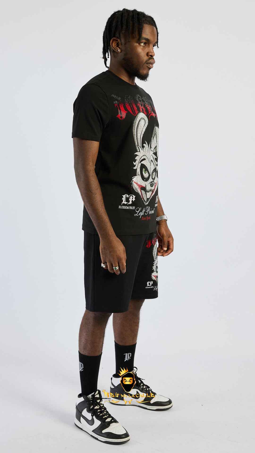 Conjunto Negro Joker Conejo: Sand Edition – Left Point