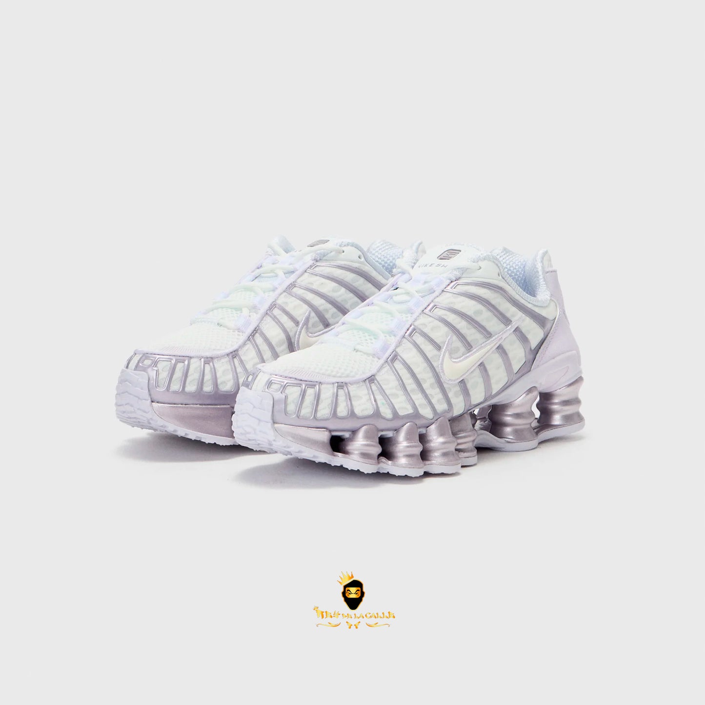 Zapatilla NIKE SHOX TL LILA CON BLANCO Rey De La Calle