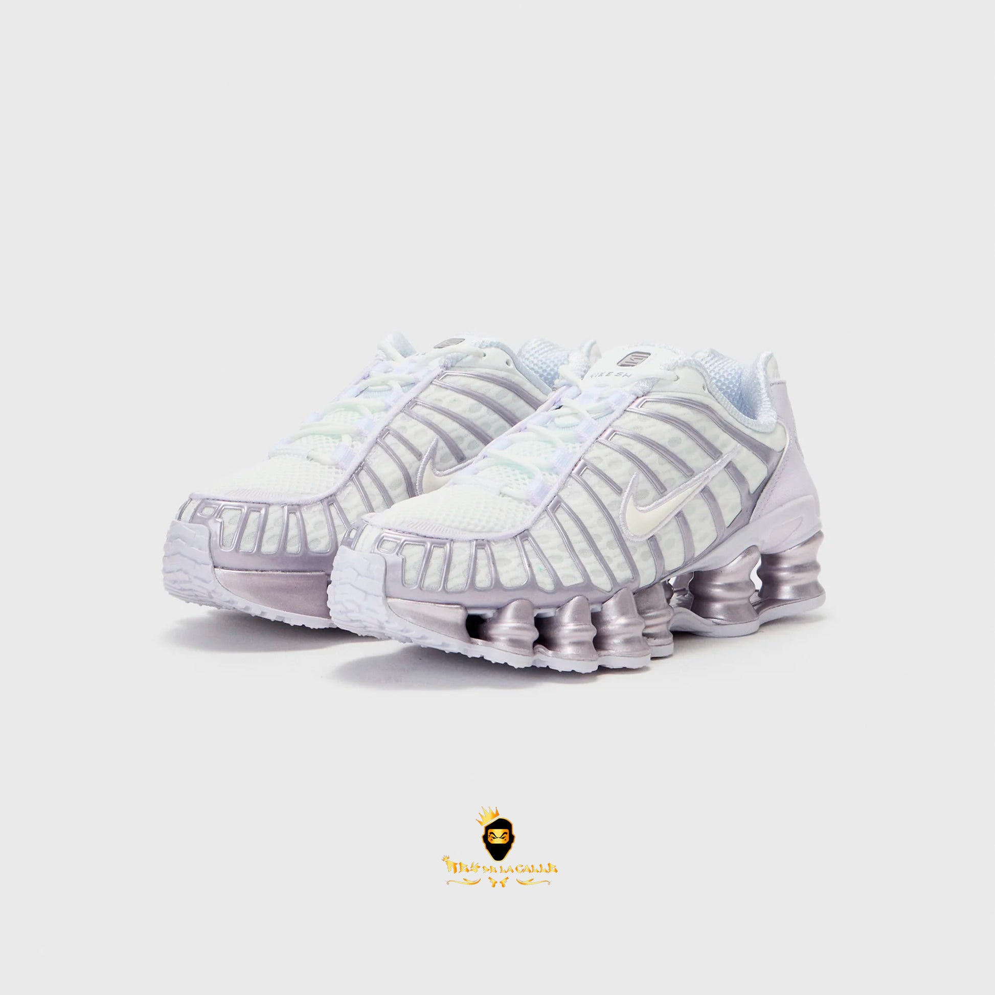 Zapatilla NIKE SHOX TL LILA CON BLANCO Rey De La Calle