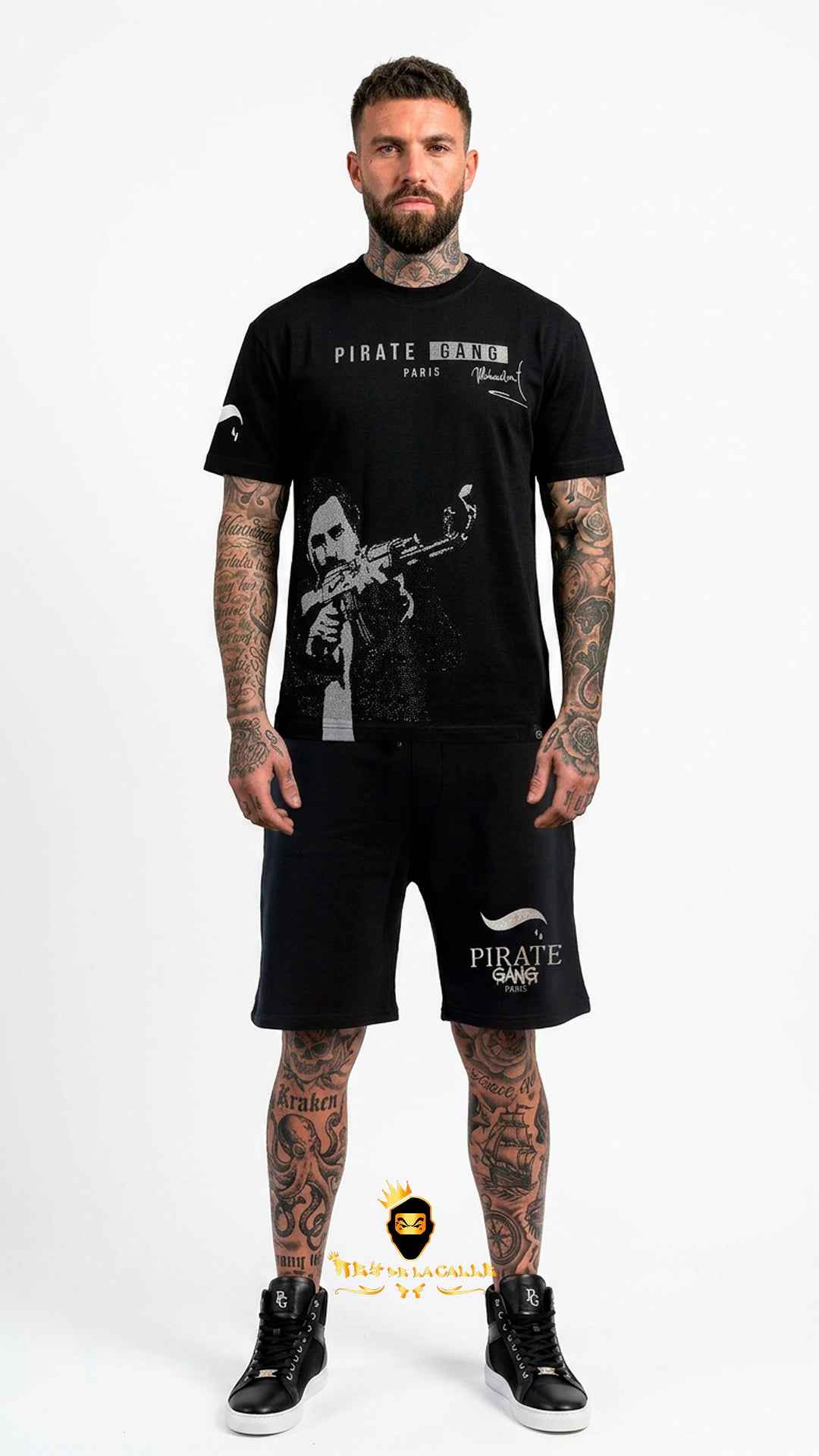 Conjunto de Verano Pablo Escobar Negro