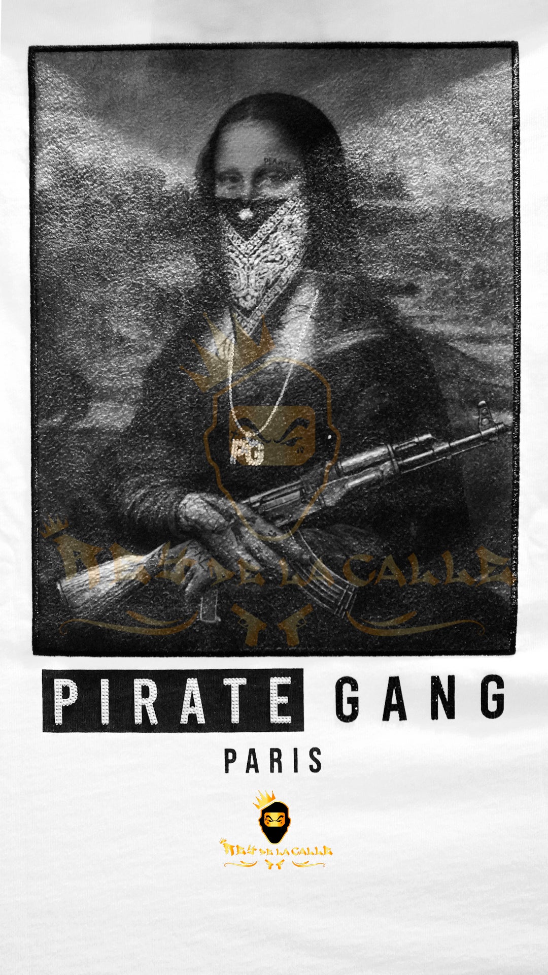 Conjunto de Verano Pirate Gang París Monalisa Oversize | Streetwear