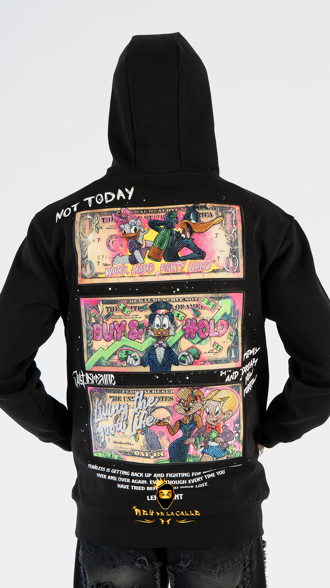 SUDADERA LEFT POINT BILLERES DE LOONEY TUNES Rey De La Calle