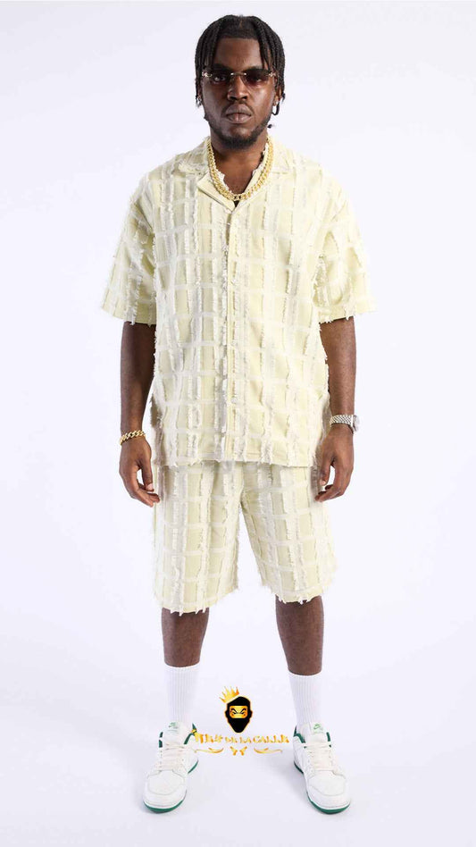 Conjunto Camisa Beige