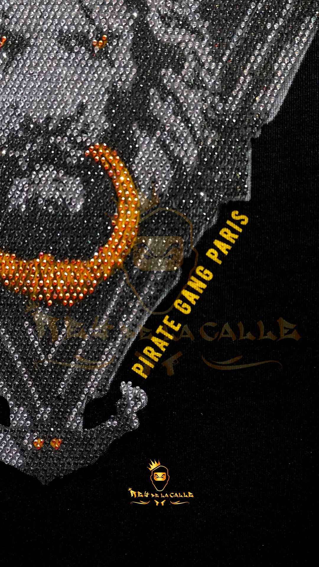 Camiseta Pirate Gang León Negra | Streetwear