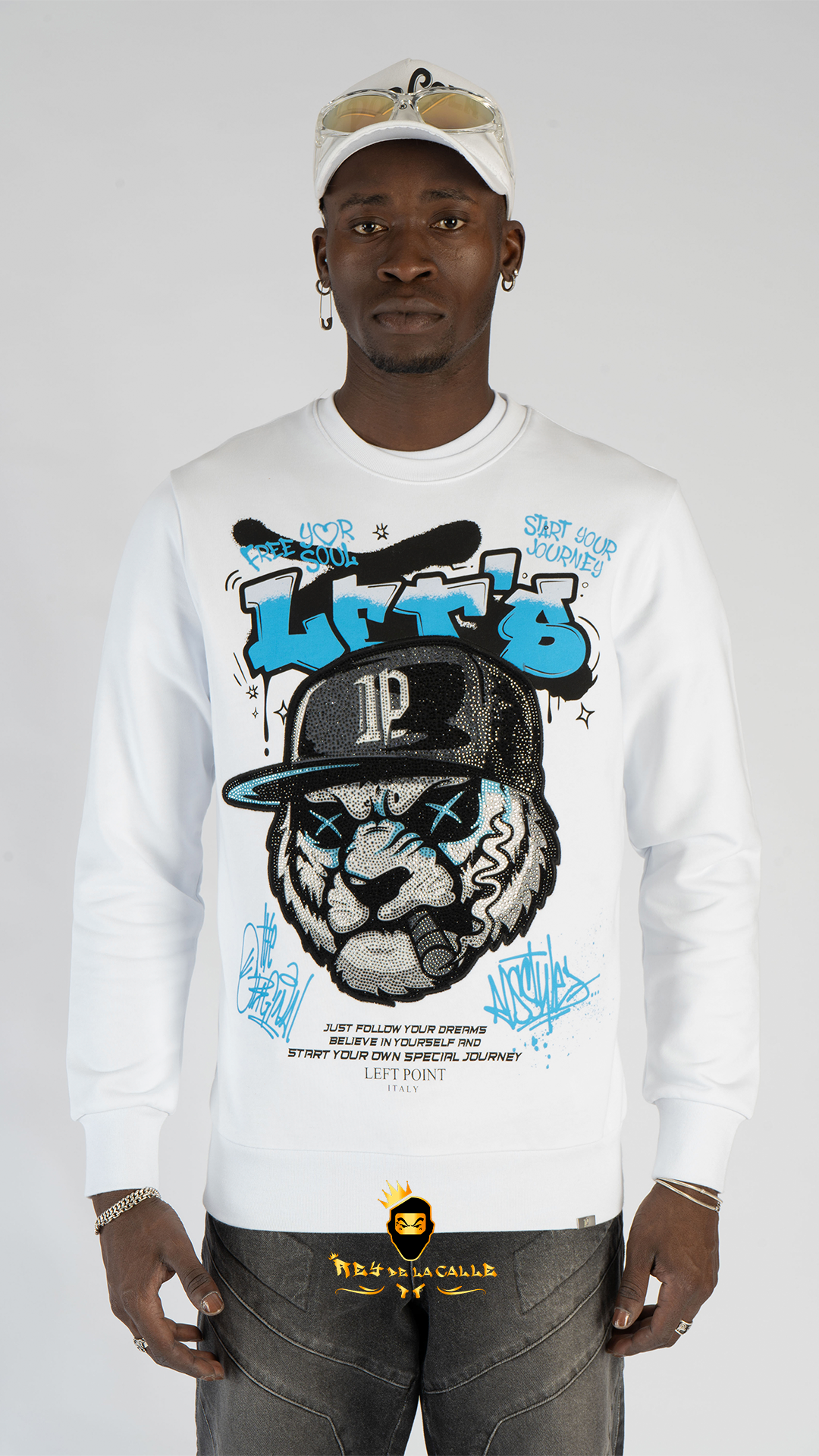 SUDADERA LEFT POINT URBAN TIGER Rey De La Calle