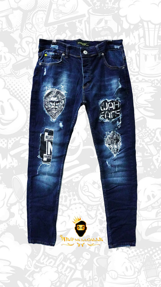 Vaquero Azul Zeus - Rey De La Calle