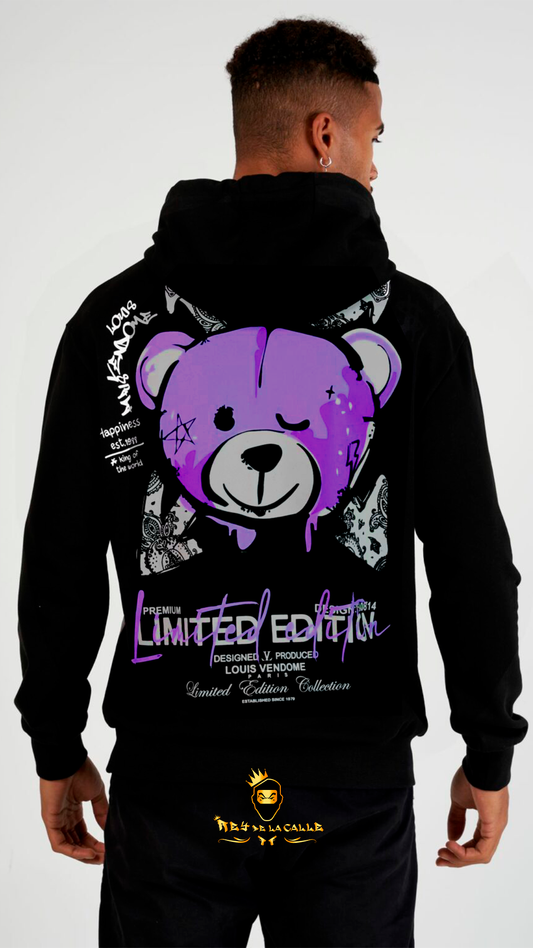 SUDADERA LOUIS VENDOME OSITO SIN BRILLANTES Rey De La Calle