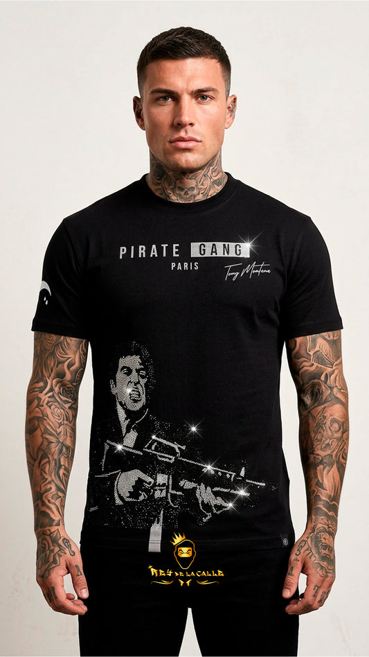 Camiseta Pirate Gang Paris Toni Montana | Streetwear