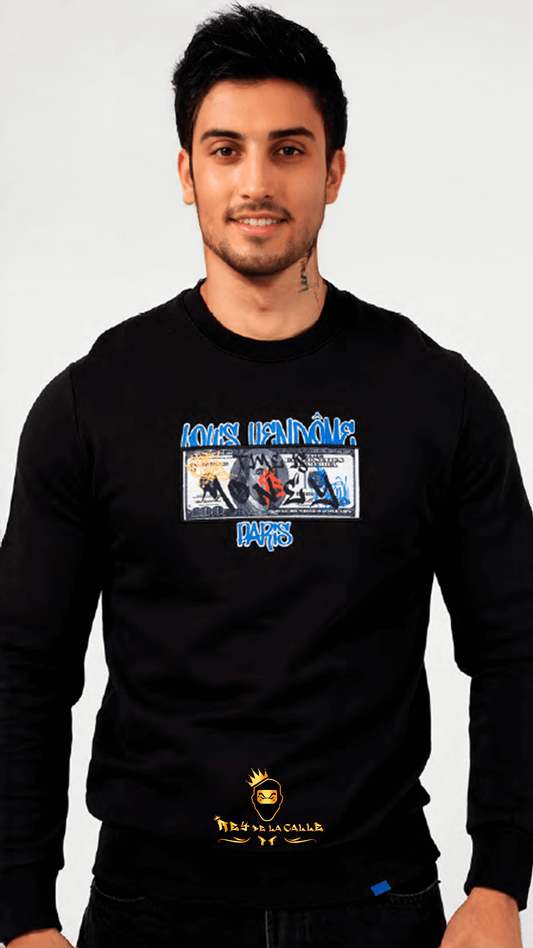SUDADERA LOUIS VENDOME PATO UZI CON BRILLANTES Rey De La Calle