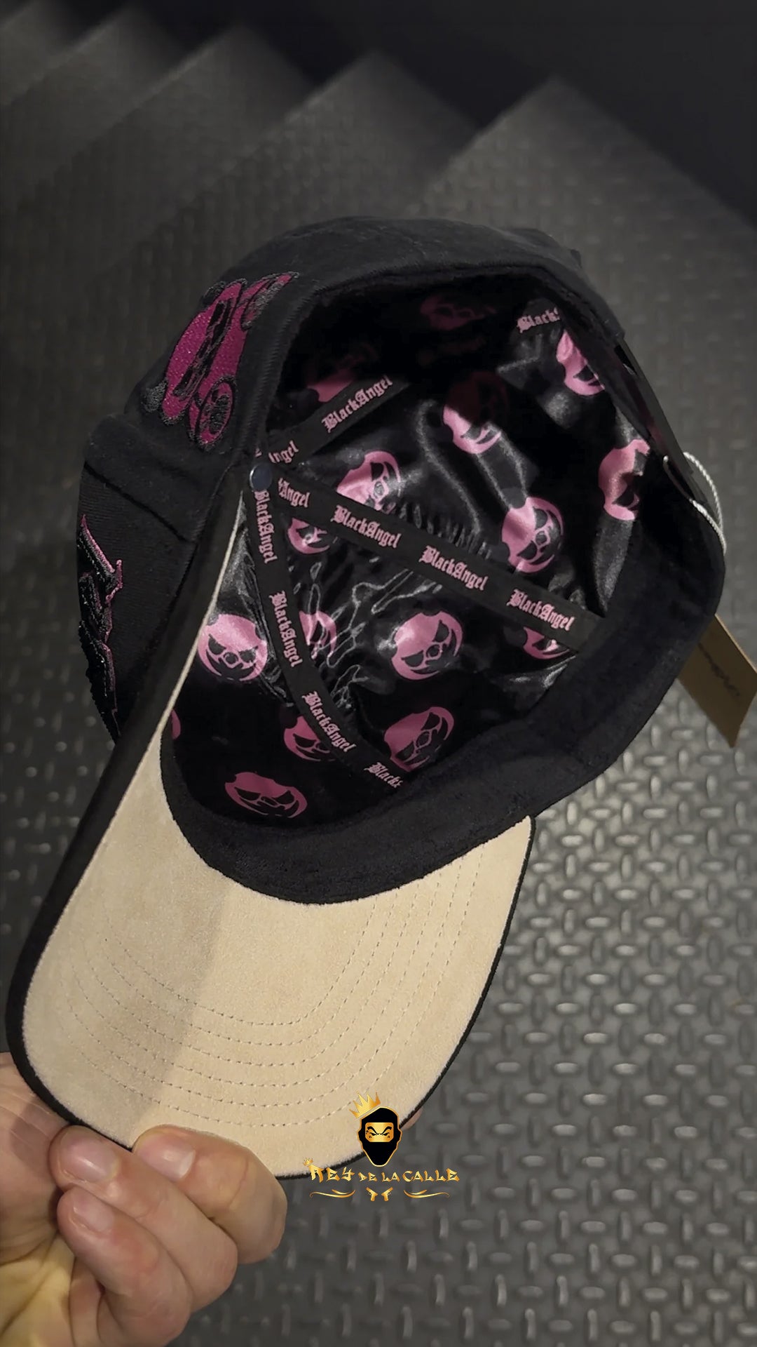 Gorra Premium "BlackAngel Cyber" – Edición Limitada Forro de Satén