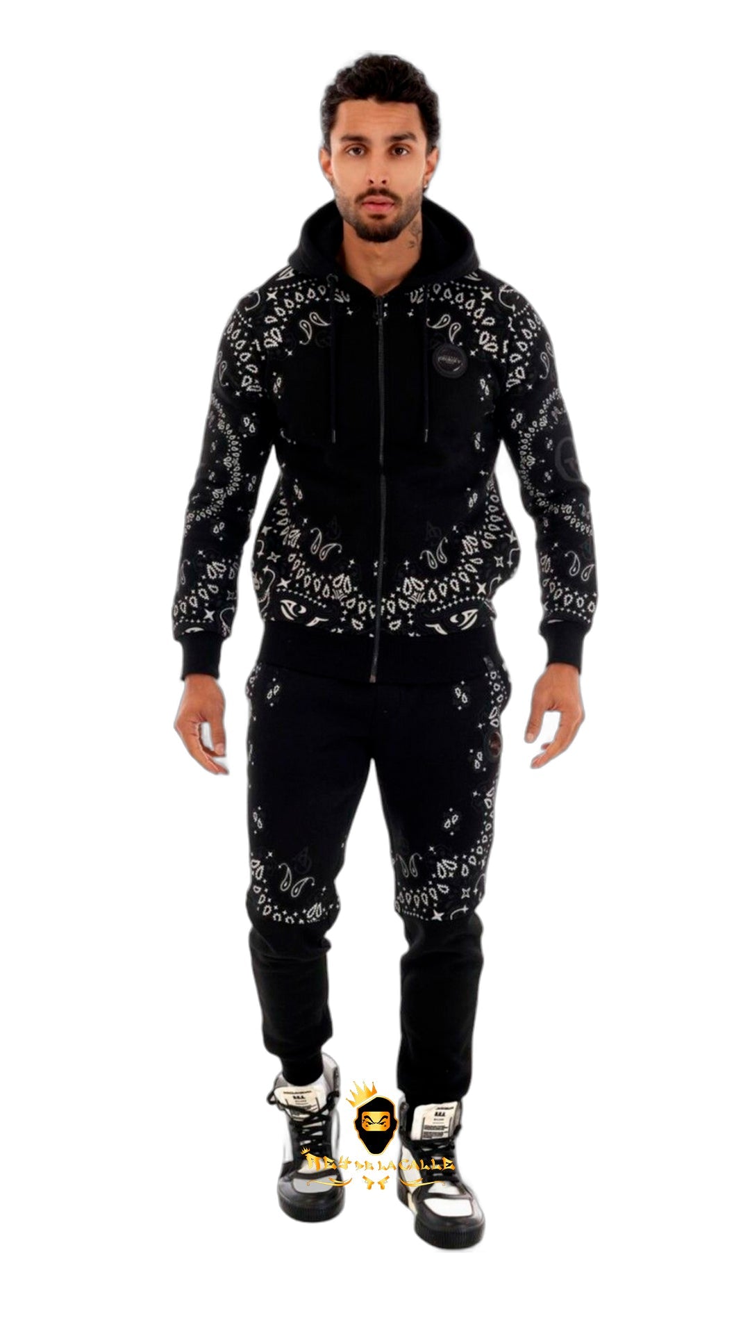 CONJUNTO GEORGE V PARIS, COLOR NEGRO Rey De La Calle