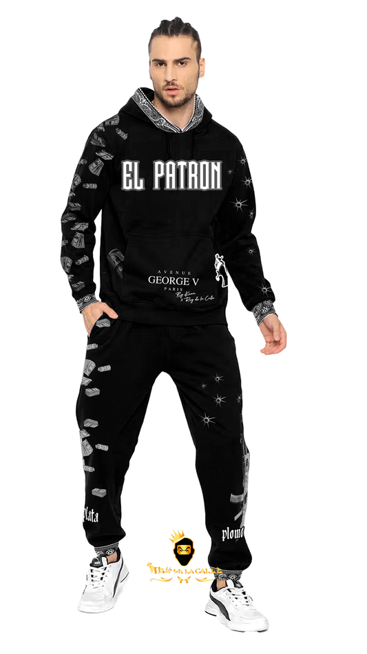 CONJUNTO GEORGE V PARIS, EL PATRON COLOR NEGRO Rey De La Calle
