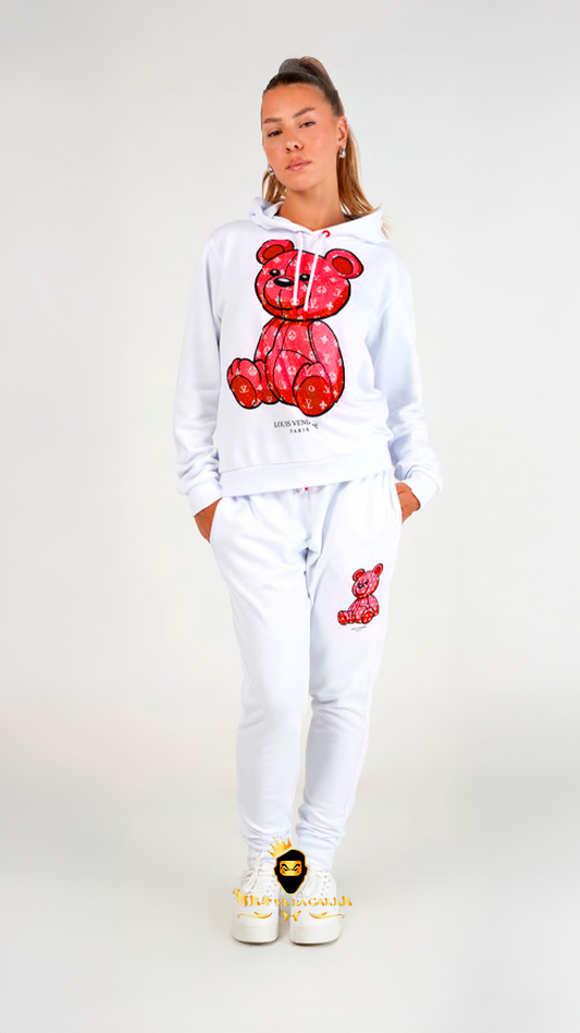 CONJUNTO LOUIS VENDOME BLANCO, OSO ROJO Rey De La Calle
