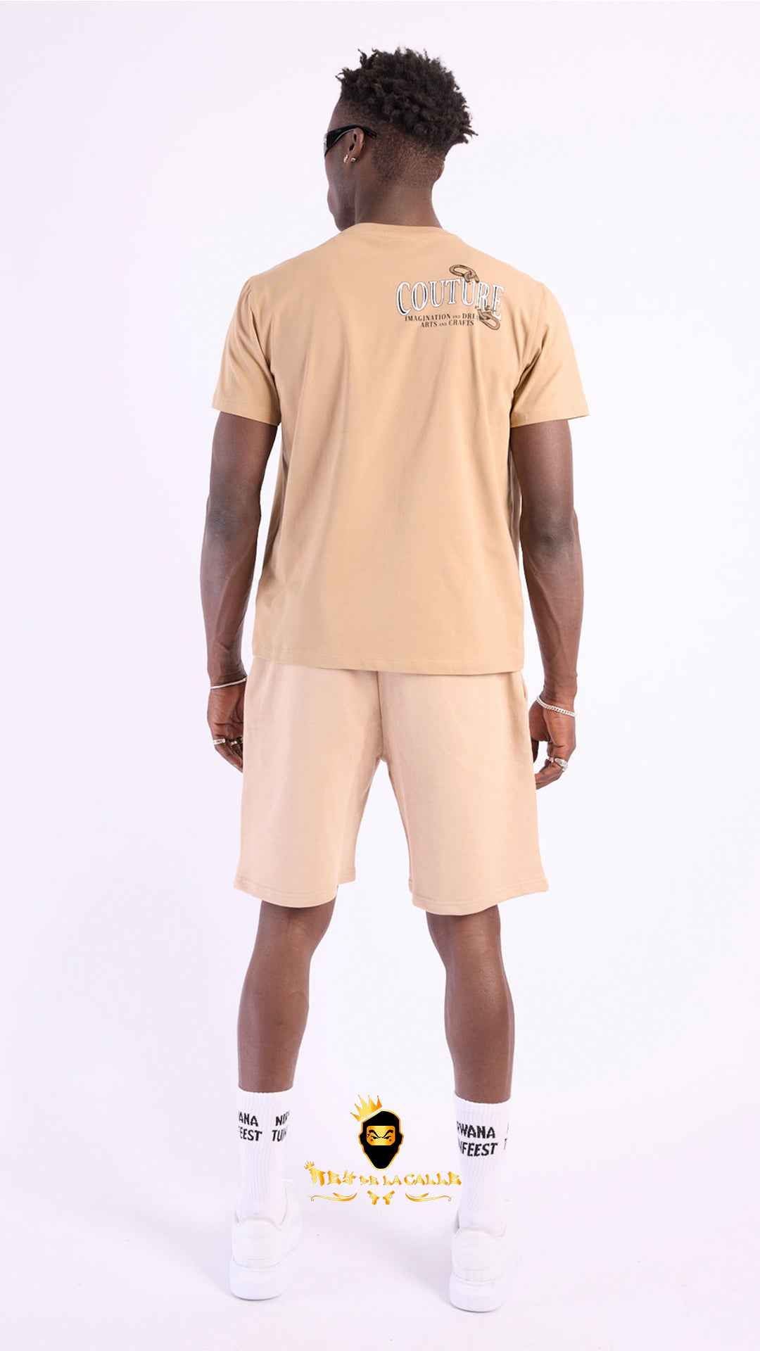 Conjunto de Lujo Urbano Beige  Left Point: Diamantes y Oro