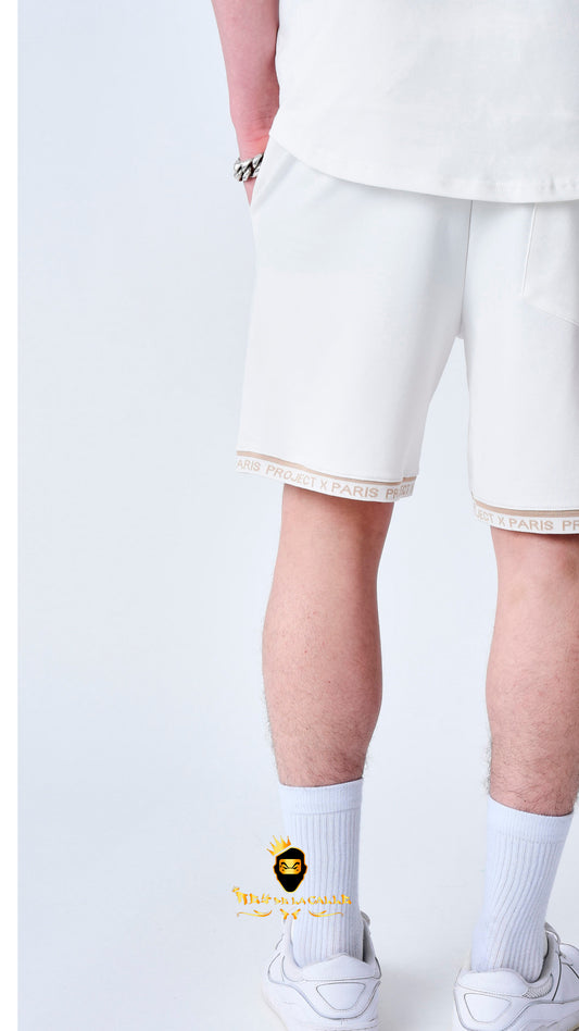Conjunto Camiseta O Pantalón Corto Project X París Con Camiseta Blanca