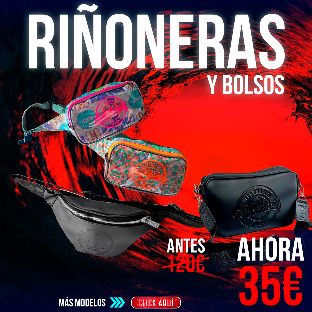 Riñoneras y bolsos originales