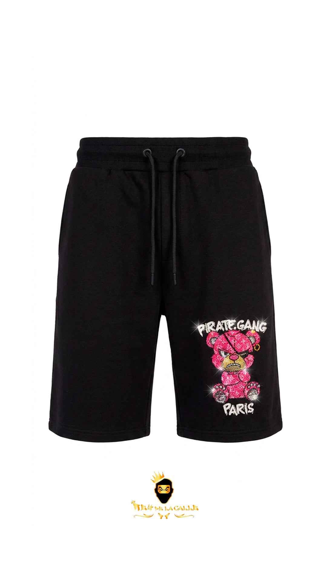 Short Premium Oso rosa – PIRATE GANG PARIS