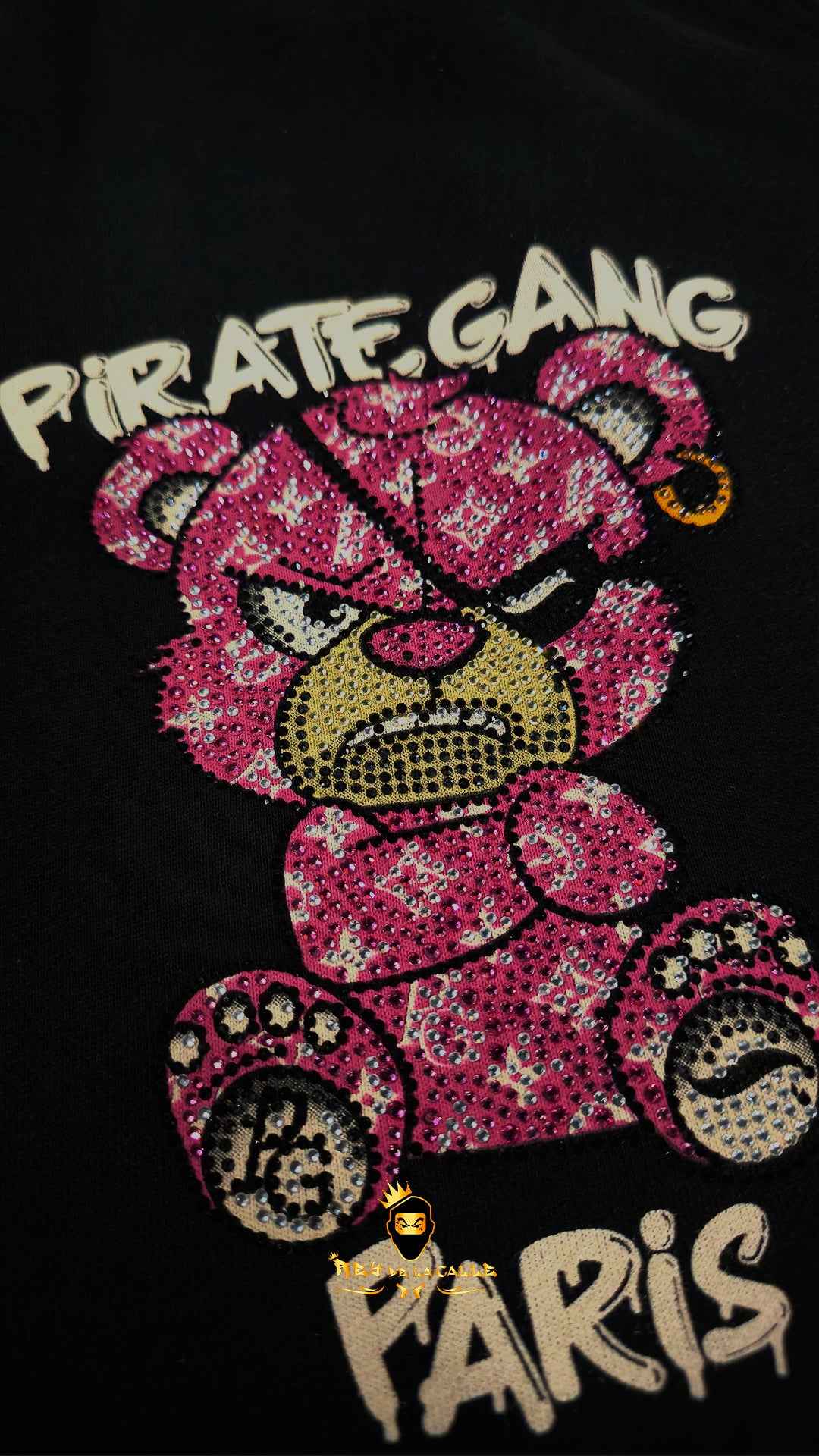 Short Premium Oso rosa – PIRATE GANG PARIS