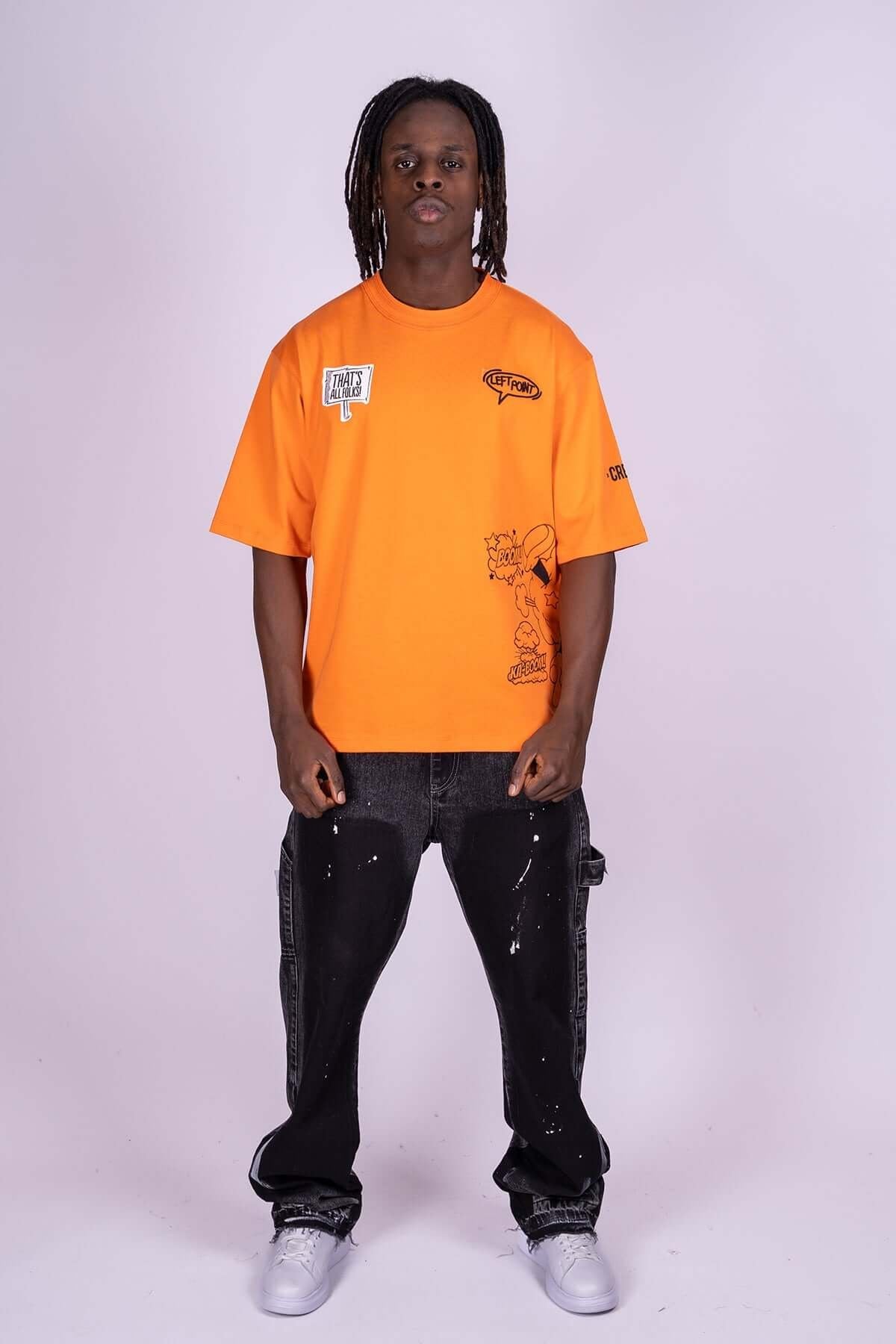Camiseta Left Point Naranja Dreamin'