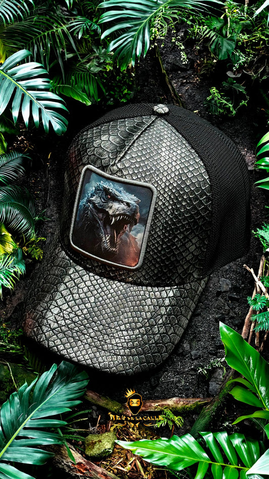 Gorra Trucker Premium Kaiju Beast – Edición Especial Piel de Reptil