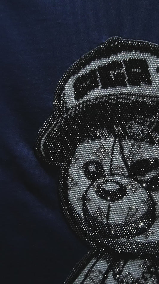 Conjunto de Verano Pirate Gang París  Osito Bandana Azul Navy