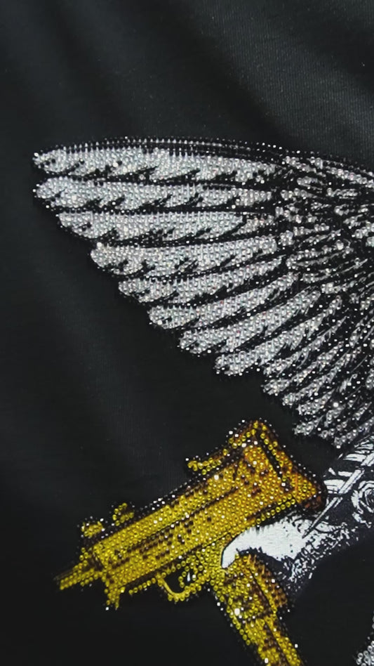 Conjunto de Verano Pirate Gang París Ángel Uzi Oversize | Streetwear