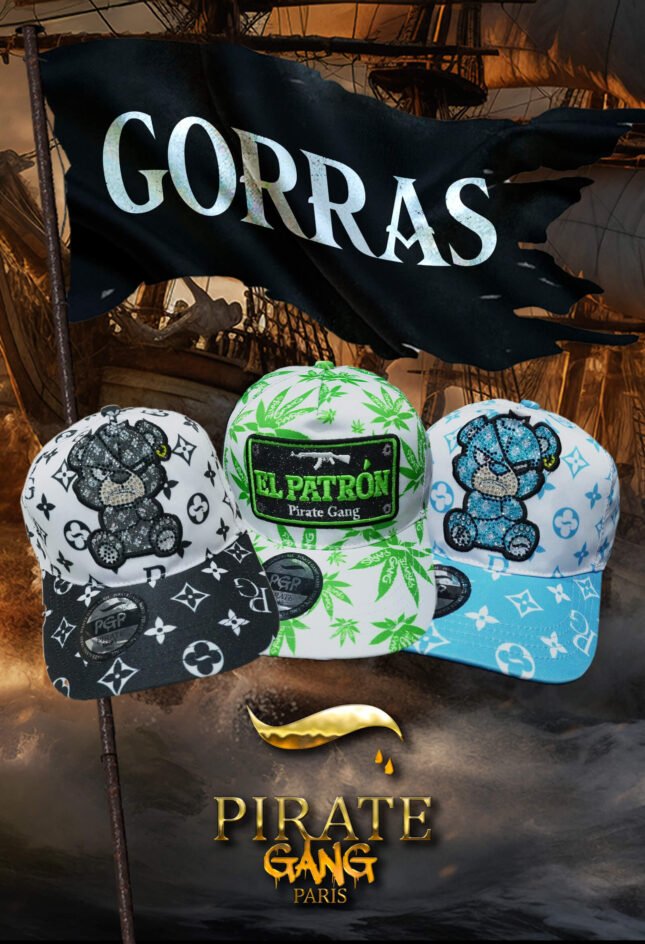 Gorras Pirate Gang Paris 19€